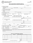 Declaración de Exportación
